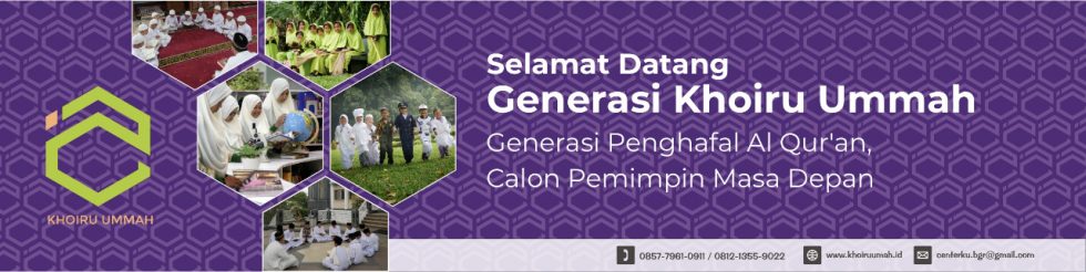 Lulusan Sekolah Tahfizh Plus Khoiru Ummah Tingkat Menengah Atas